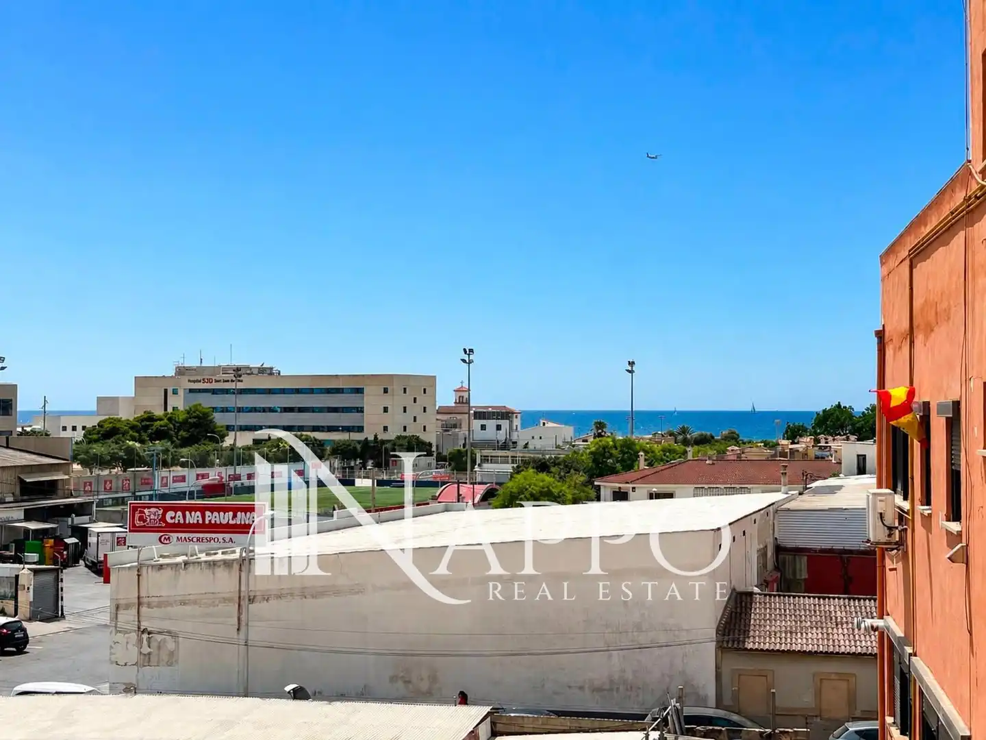 Vista exterior de Pis en venda en  Palma de Mallorca amb Aire condicionat, Terrassa i Moblat