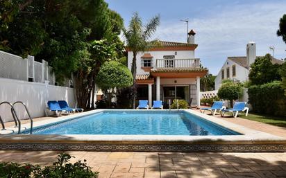 Jardí de Casa o xalet en venda en Chiclana de la Frontera amb Aire condicionat, Calefacció i Jardí privat