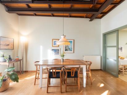 Dining room of Flat for sale in Girona Capital  with Air Conditioner and Heating