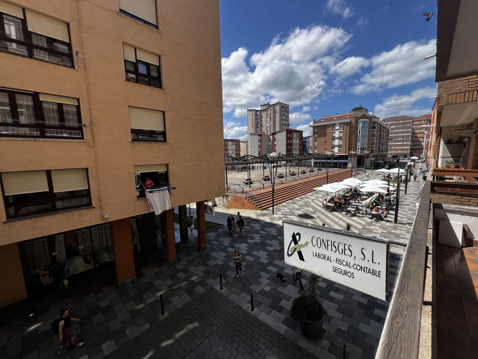 Exterior view of Flat for sale in Camargo  with Heating, Parquet flooring and Balcony
