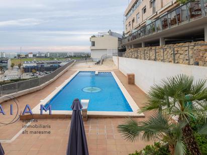 Swimming pool of Flat for sale in Santa Susanna  with Air Conditioner, Heating and Community pool