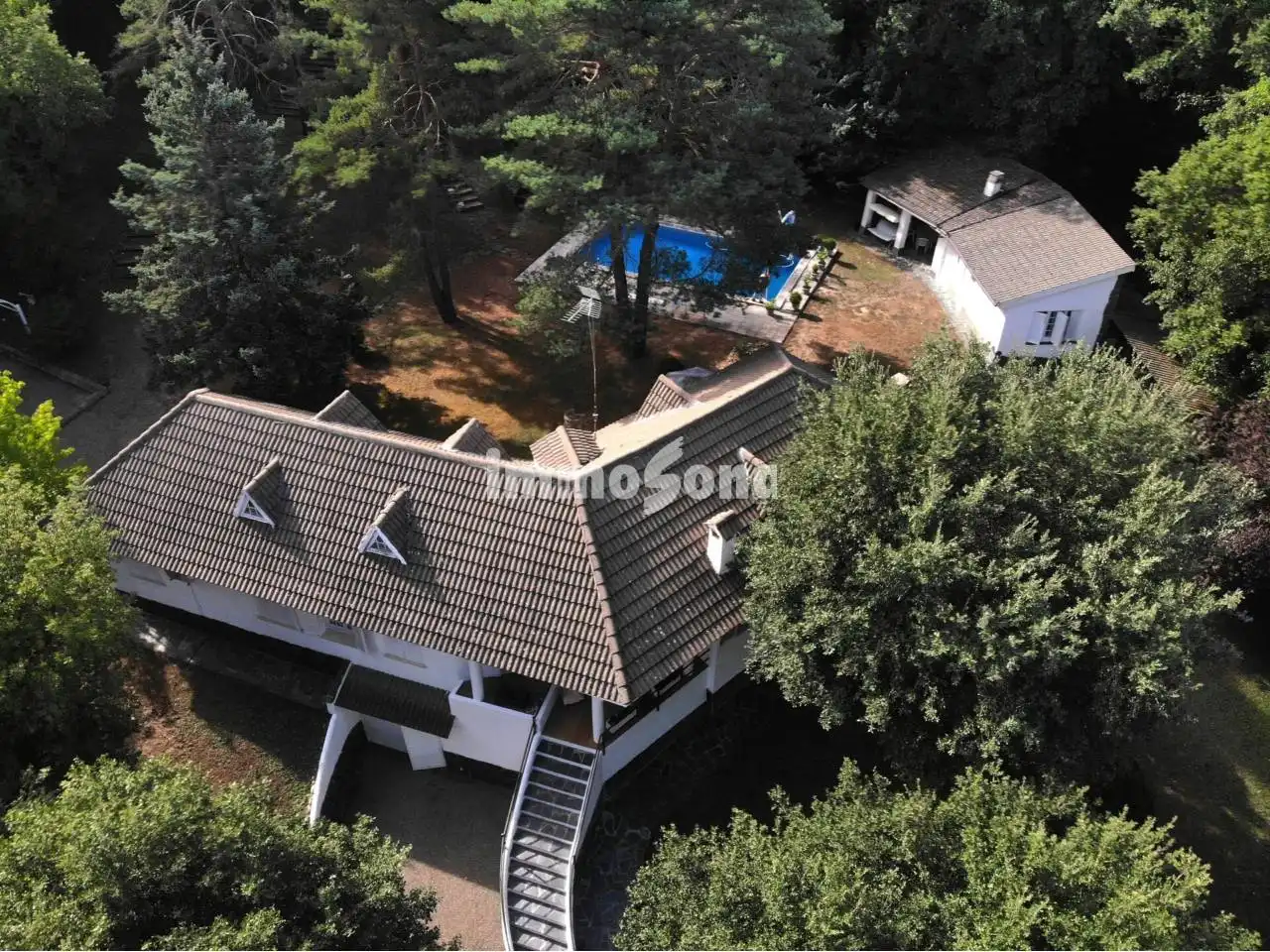 Vista exterior de Casa o chalet en venta en Muntanyola con Aire acondicionado, Calefacción y Jardín privado