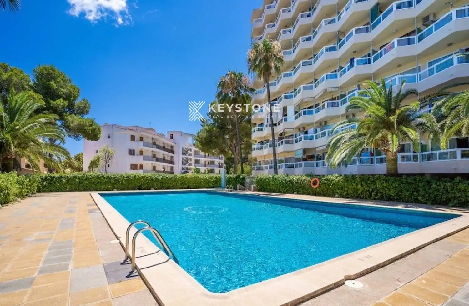Swimming pool of Study for rent in Calvià  with Air Conditioner, Terrace and Swimming Pool