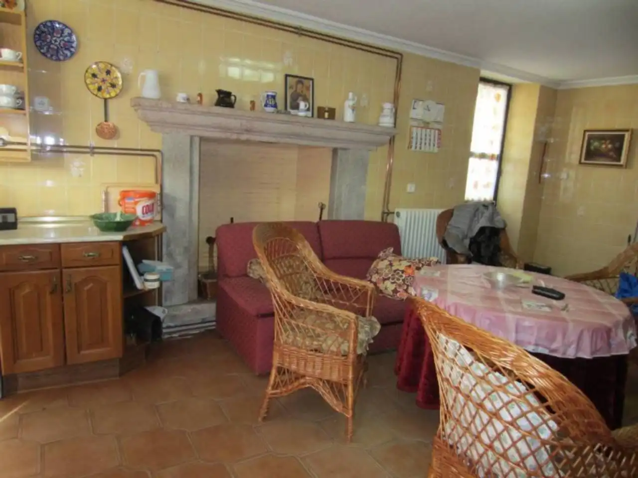 Dining room of Houses for sale in Fuentes de Oñoro  with Heating, Terrace and Furnished