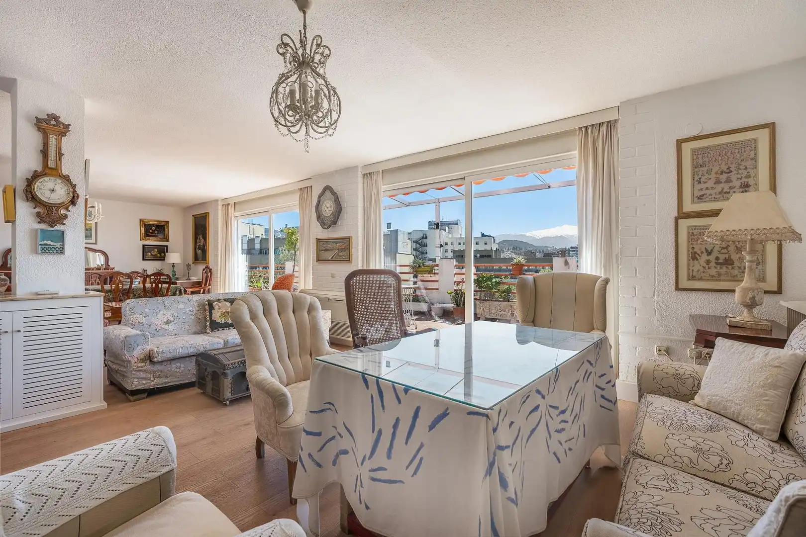 Living room of Attic for sale in Granada  with Air Conditioner and Terrace
