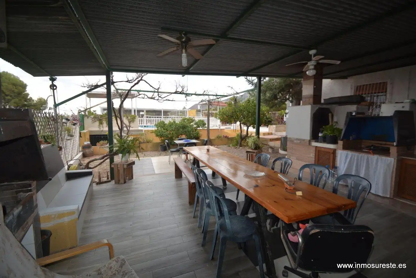 Terrace of Country homes for sale in Santomera  with Private garden and Swimming Pool