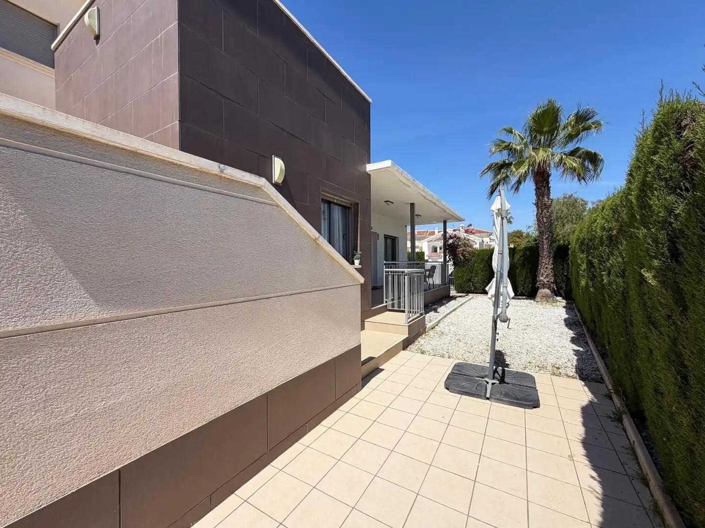 Vista exterior de Casa o chalet en venta en Rojales con Aire acondicionado, Jardín privado y Terraza