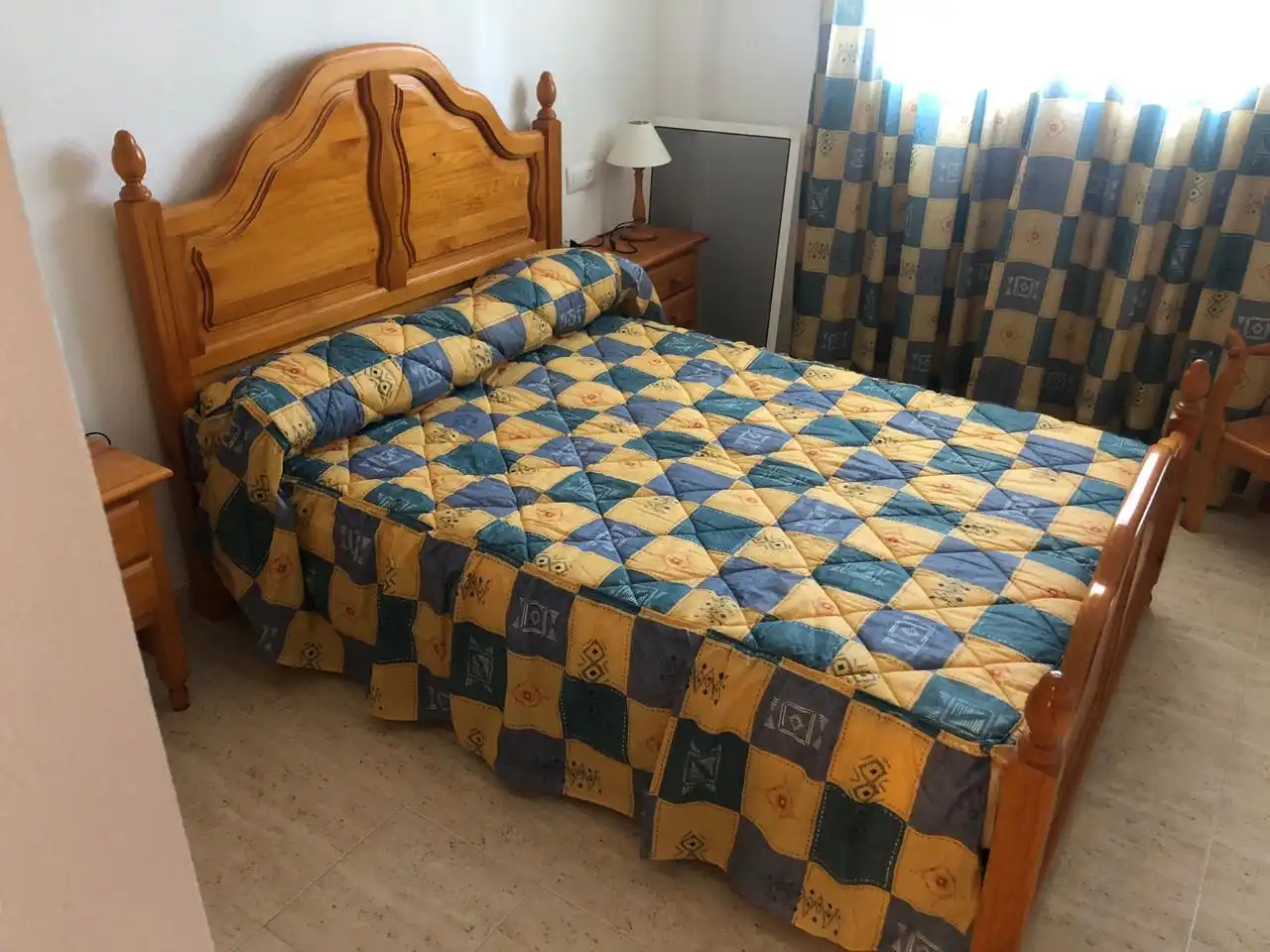 Schlafzimmer von Wohnung zur Miete in Vera mit Klimaanlage, Terrasse und Möbliert