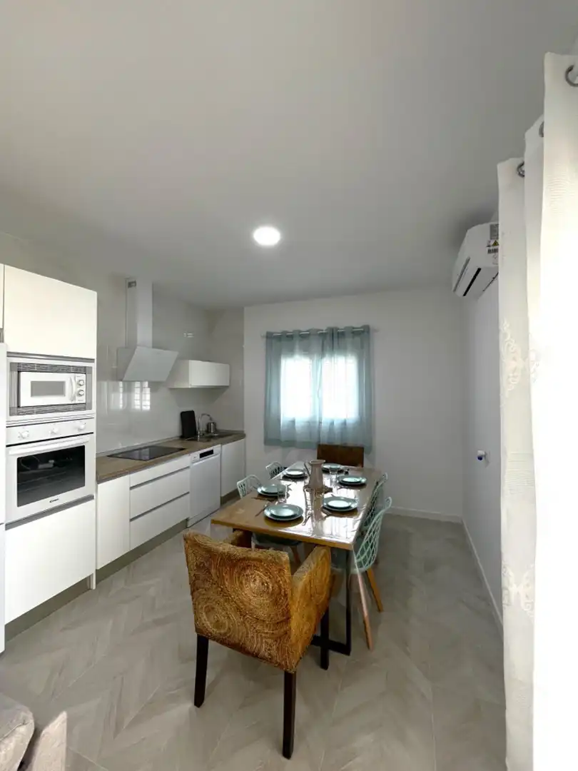 Kitchen of Houses for rent in Chiclana de la Frontera  with Air Conditioner, Private garden and Terrace