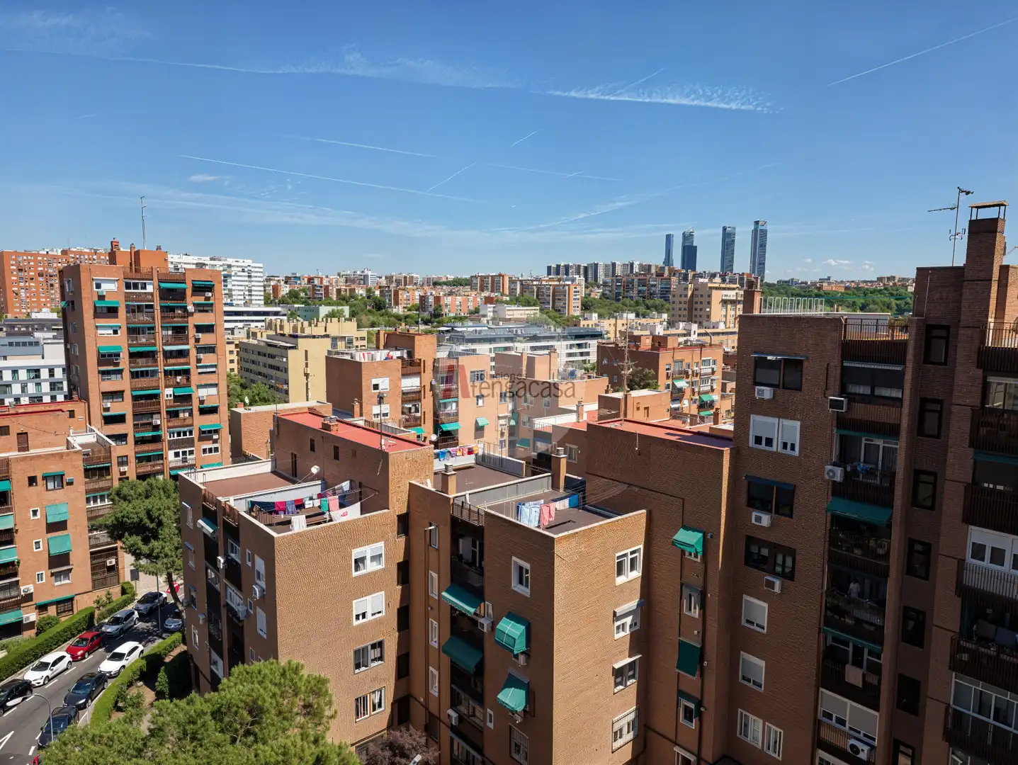 Vista exterior de Piso de alquiler en  Madrid Capital con Calefacción, Horno y Microondas
