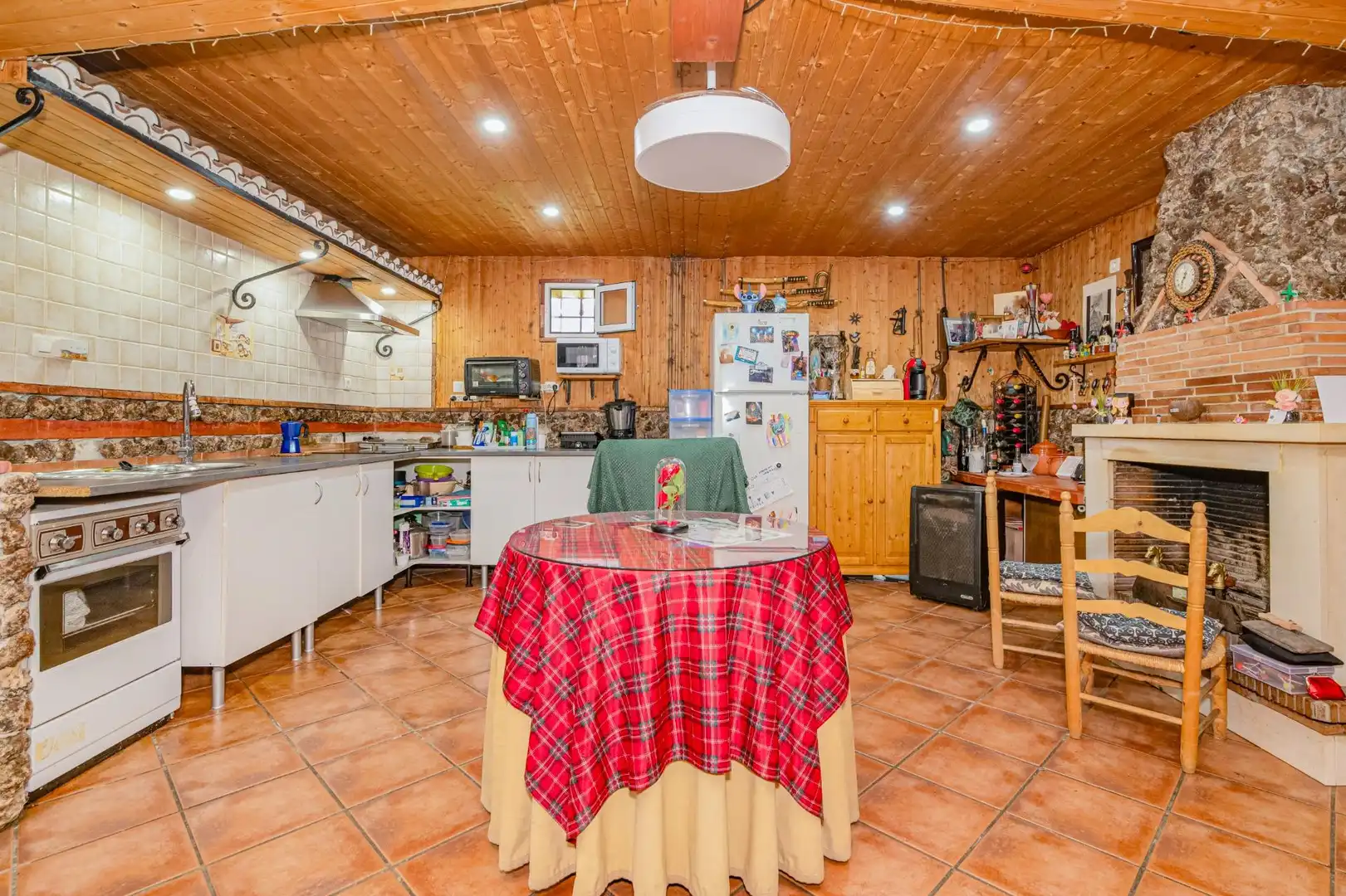 Cocina de Casa adosada en venta en Alhendín