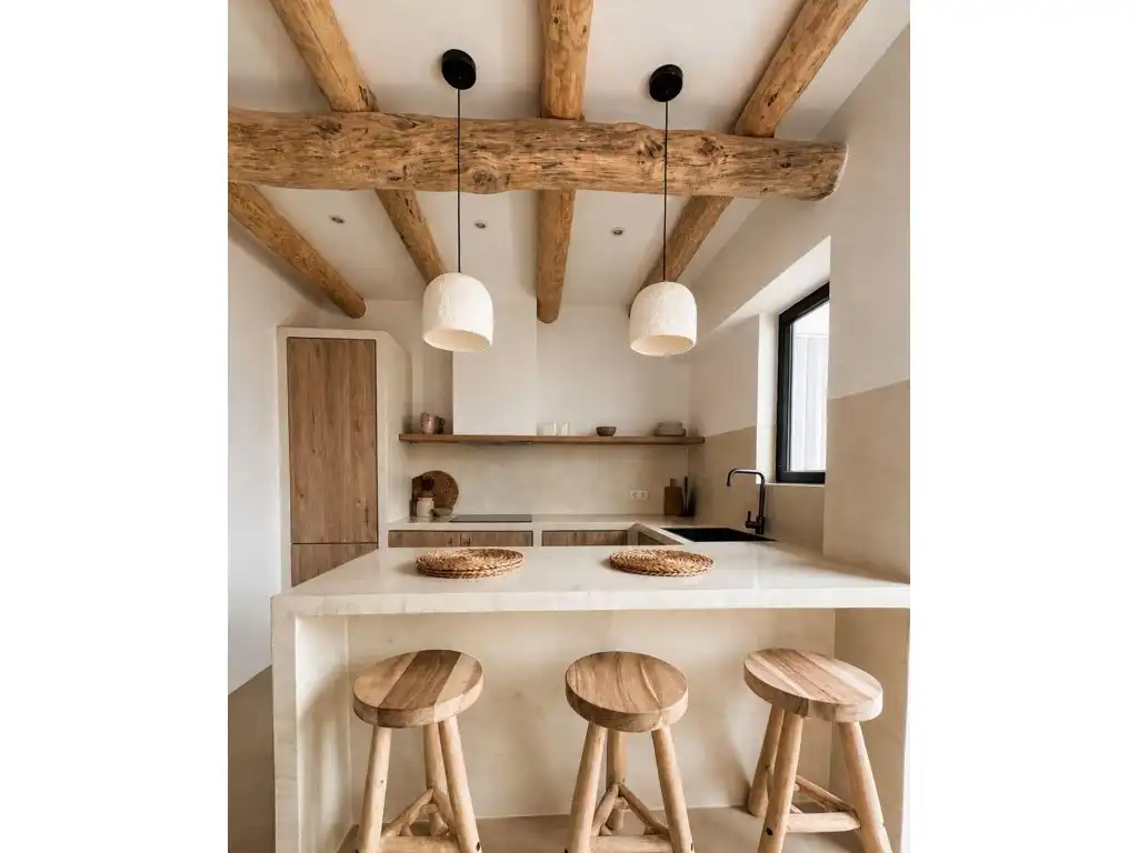 Cocina de Ático de alquiler en Sant Antoni de Portmany