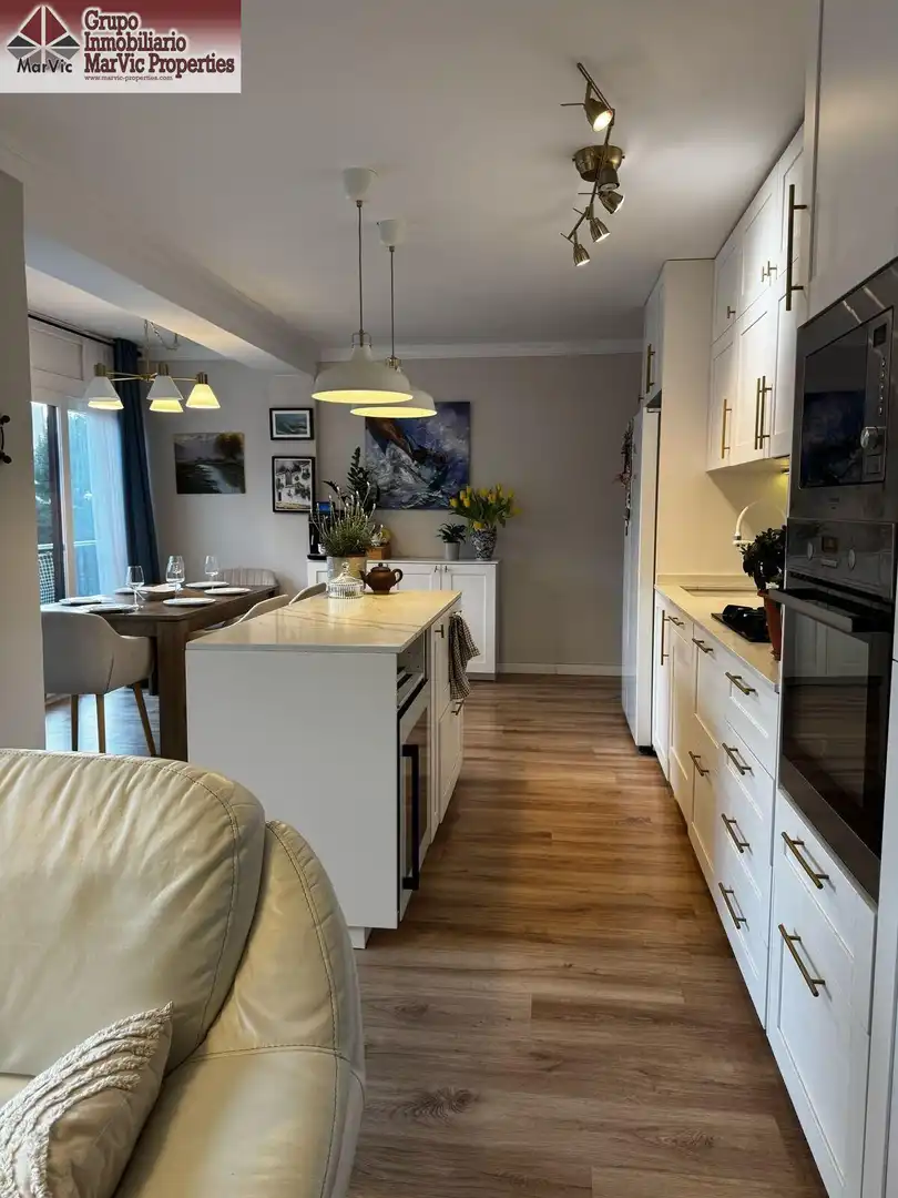 Küche von Maisonette zum Verkauf in Benidorm mit Klimaanlage, Privatgarten und Möbliert