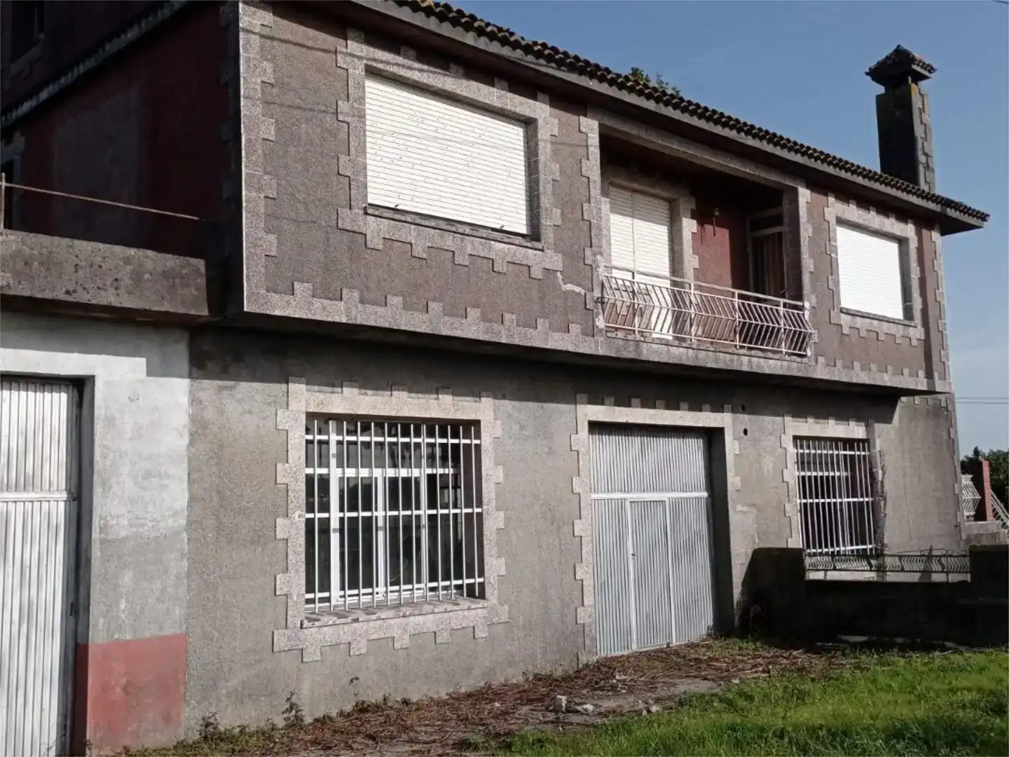Vista exterior de Casa o xalet en venda en Santa Comba