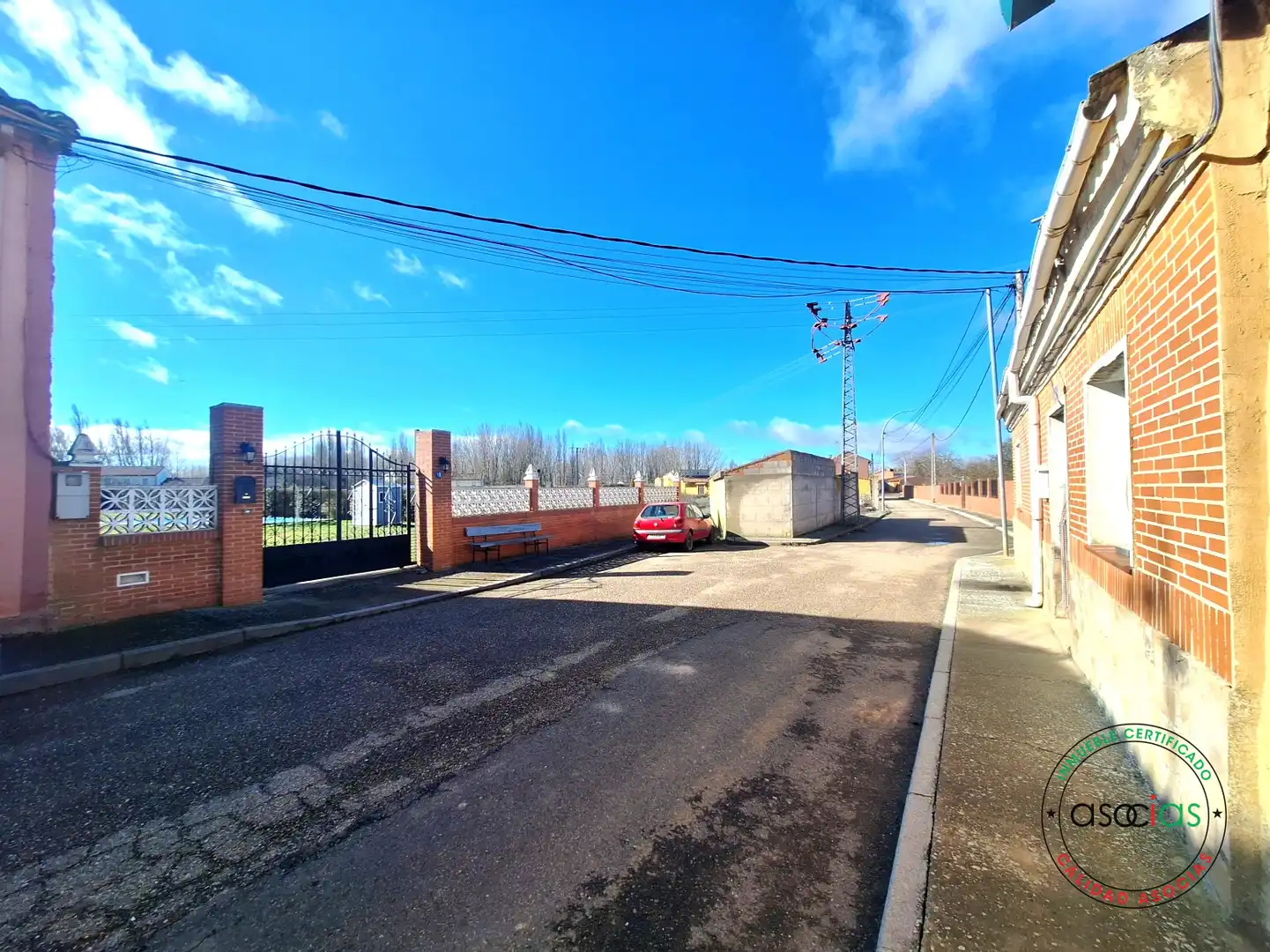 Vista exterior de Casa o chalet en venta en Sahagún con Calefacción y Jardín privado