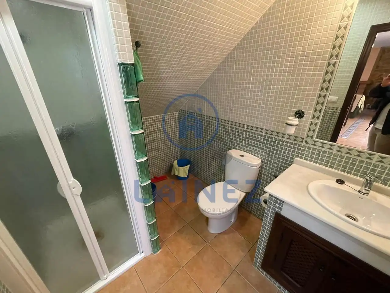 Baño de Casa o chalet en venta en Villanueva del Rey con Aire acondicionado, Calefacción y Terraza