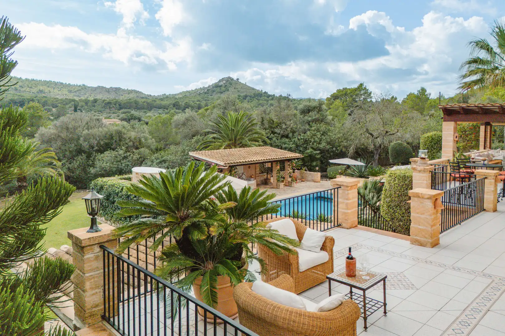Terraza de Finca rústica en venta en Capdepera con Aire acondicionado, Terraza y Amueblado