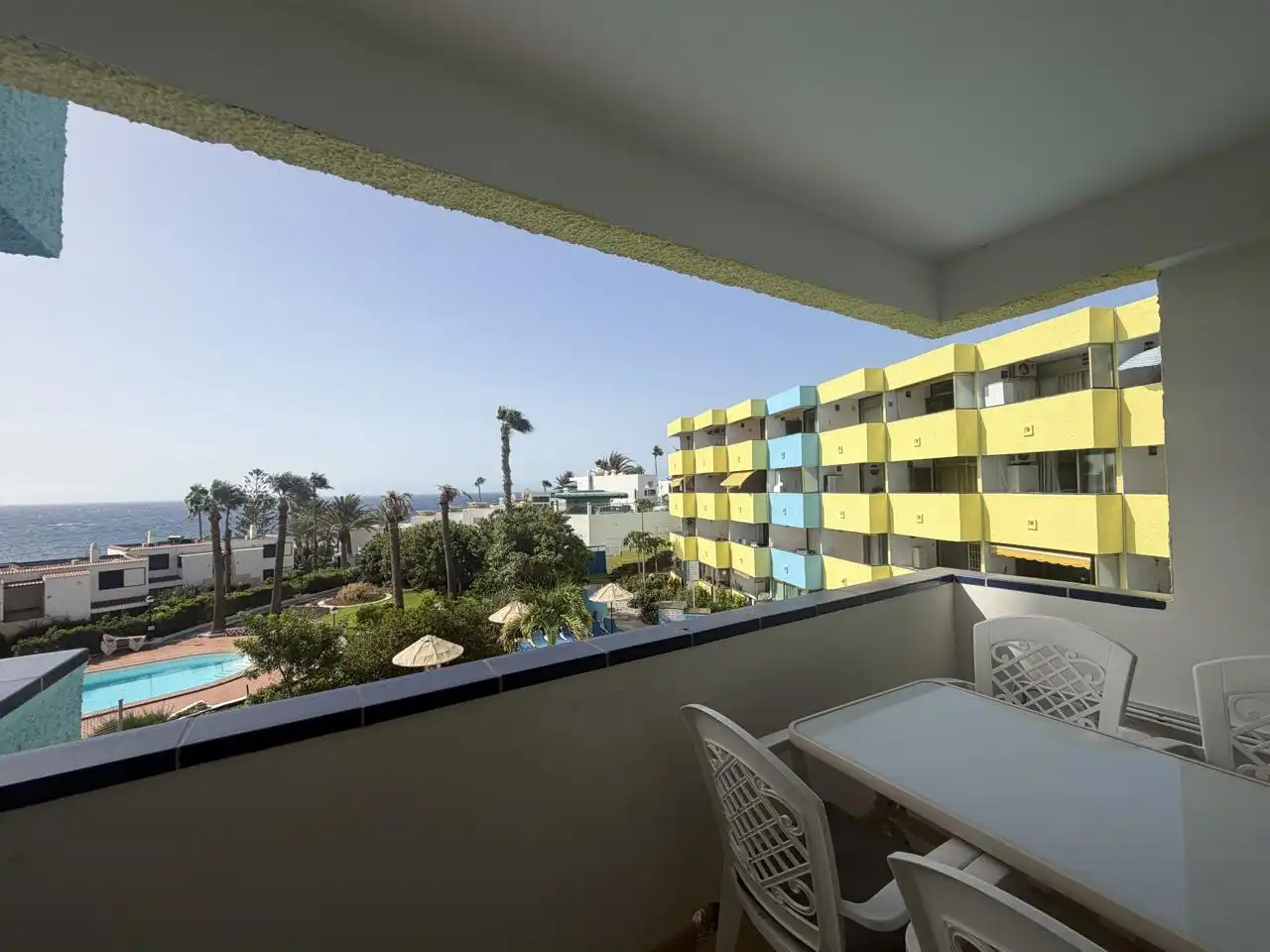 Terrasse von Wohnung zur Miete in San Bartolomé de Tirajana mit Terrasse, Möbliert und Gemeinschaftspool