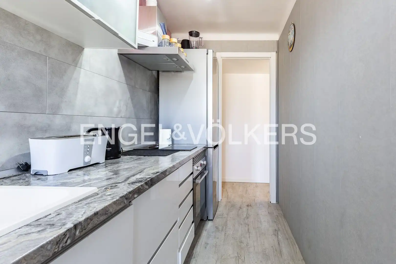 Kitchen of Flat for sale in Malgrat de Mar  with Heating, Parquet flooring and Terrace