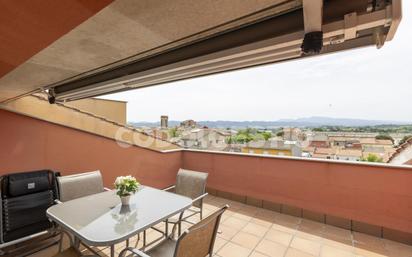Terrace of Flat for sale in Manlleu  with Terrace and Balcony