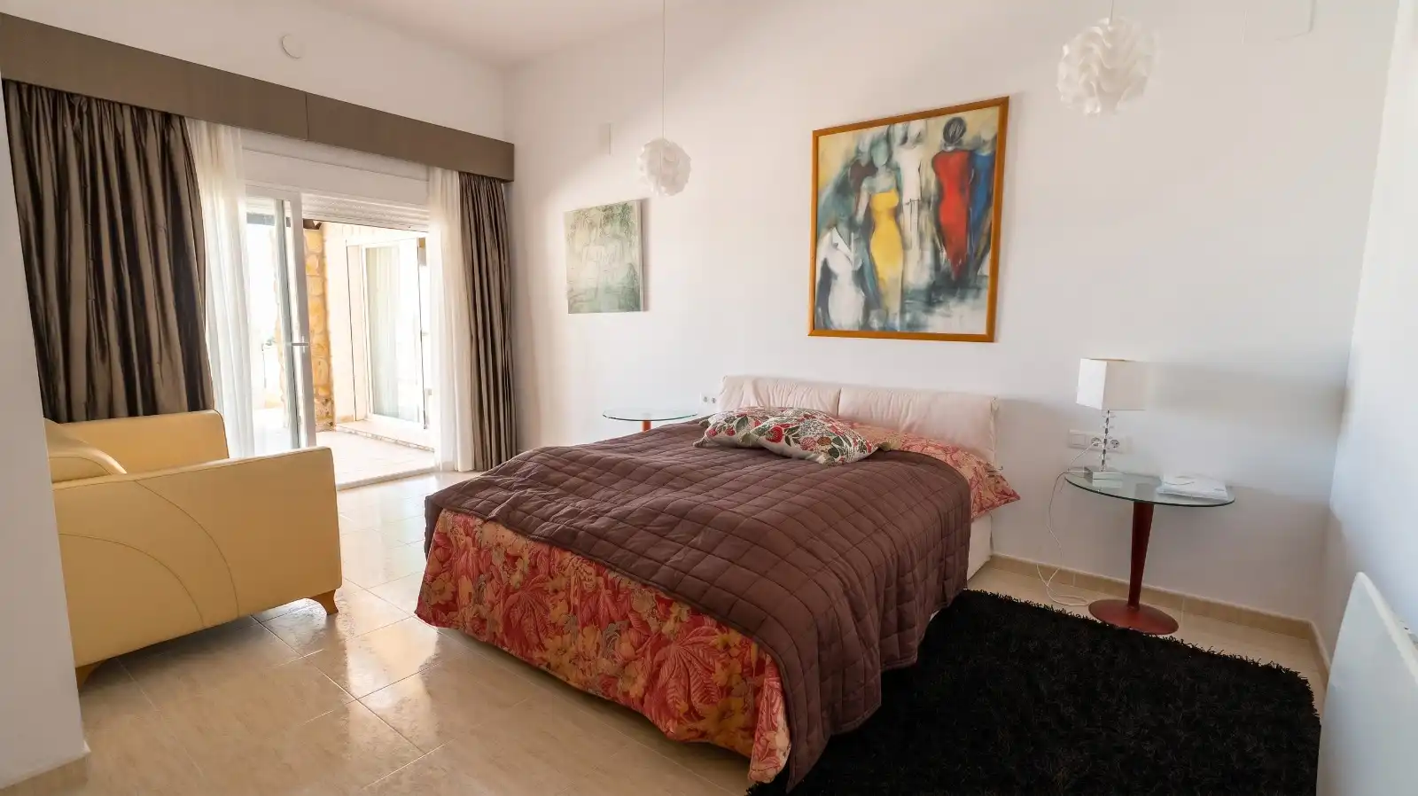 Dormitori de Casa o xalet en venda en El Ràfol d'Almúnia amb Aire condicionat, Calefacció i Jardí privat