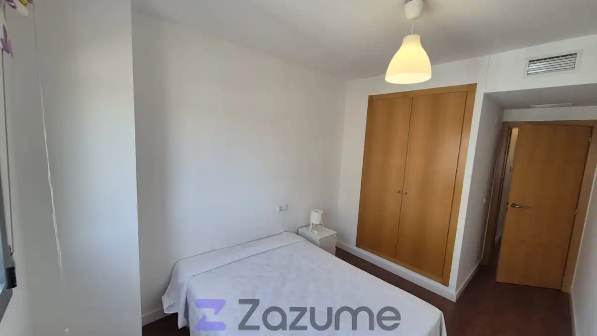 Bedroom of Flat for rent in Murcia  with Air Conditioner, Private garden and Swimming Pool