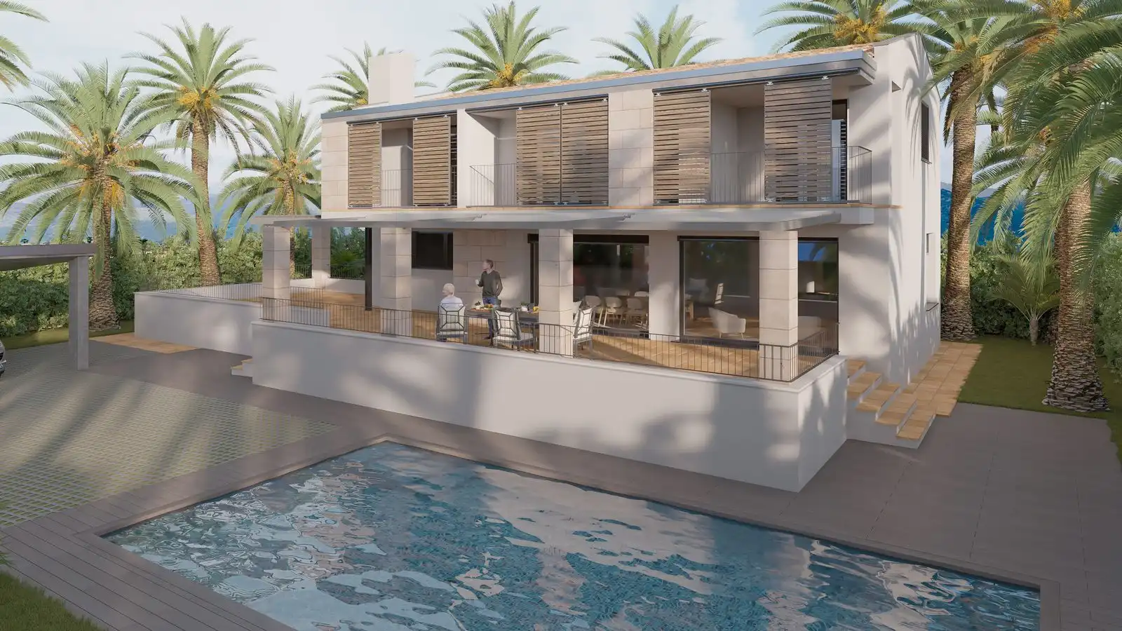 Vista exterior de Residencial en venta en Santa María del Camí