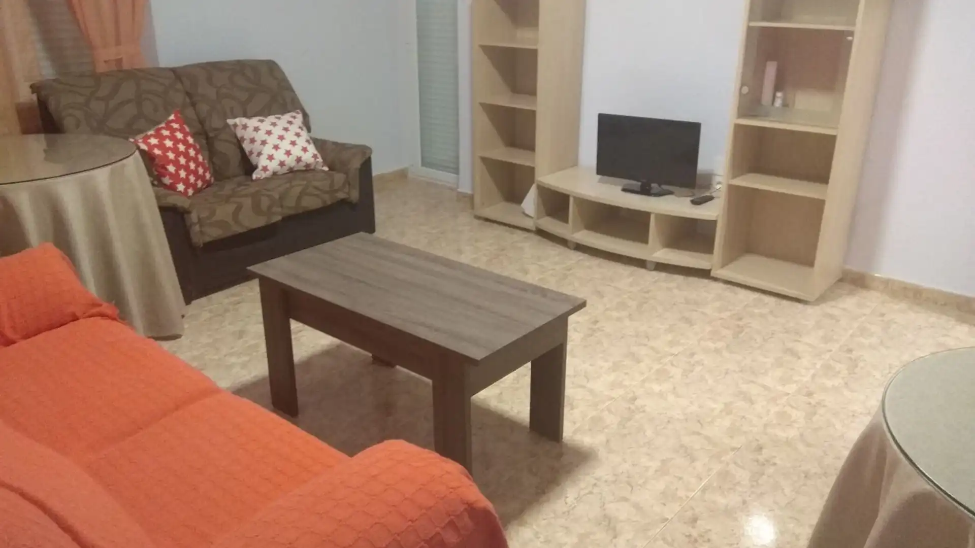 Sala de estar de Piso de alquiler en Salamanca Capital con Calefacción, Amueblado y Horno