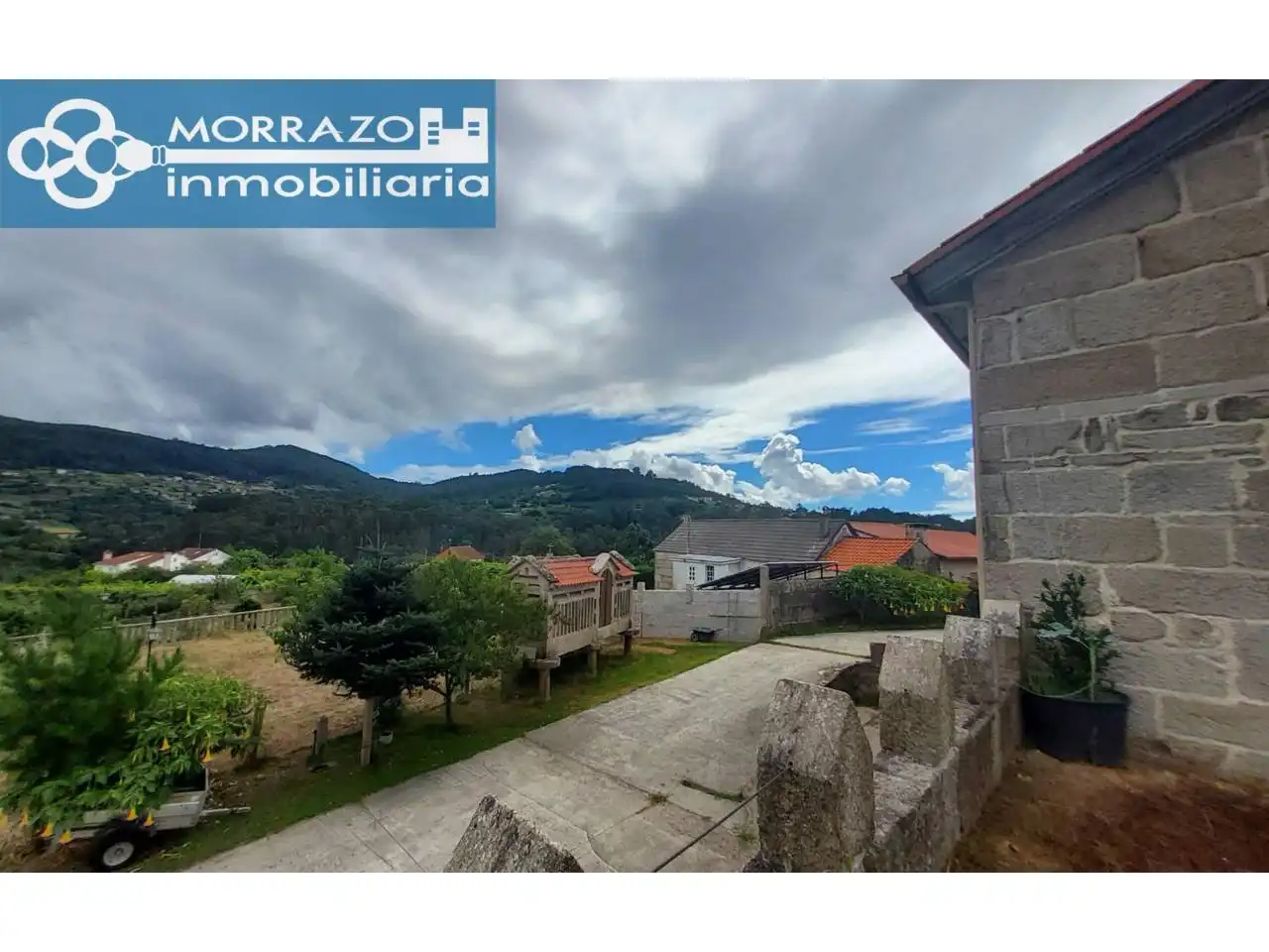 Exterior view of Houses for sale in Marín  with Heating, Private garden and Terrace