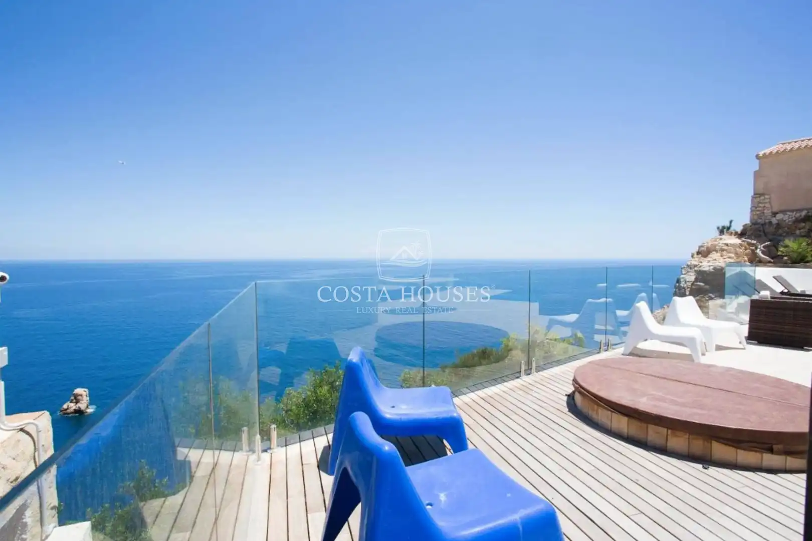 Terrace of Houses for sale in Jávea / Xàbia  with Air Conditioner, Private garden and Terrace