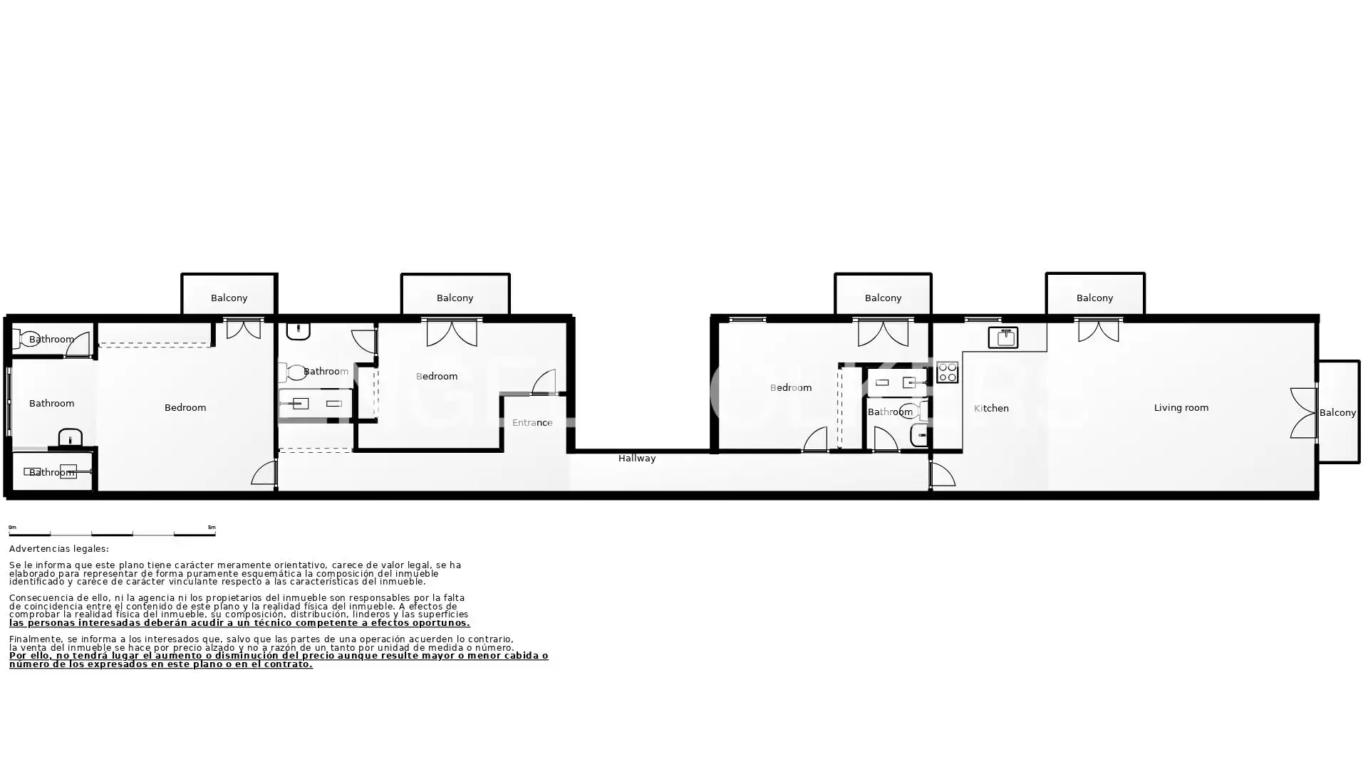 Flat for sale in Barcelona  with Air Conditioner, Heating and Balcony