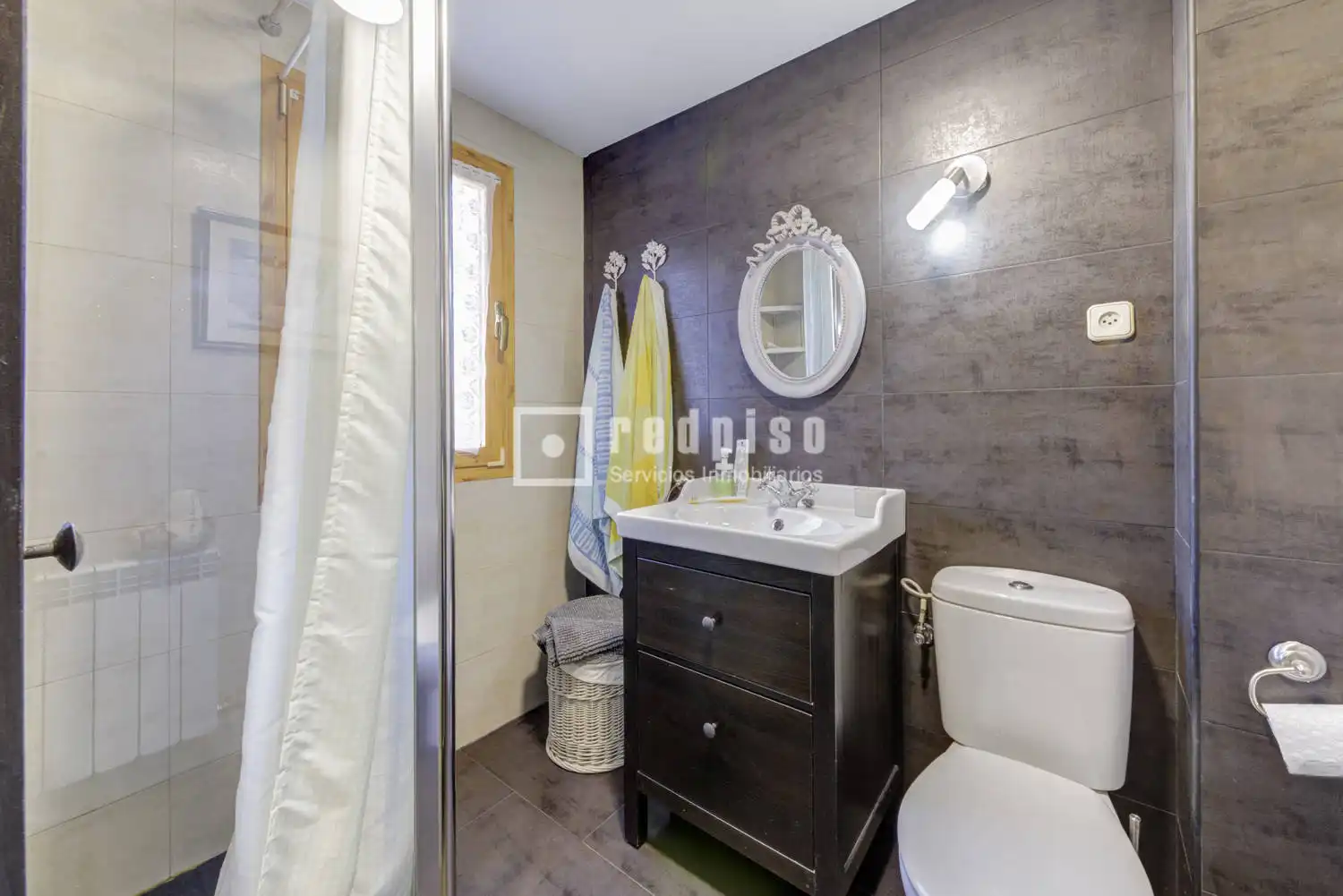 Baño de Casa o chalet en venta en Las Rozas de Madrid con Aire acondicionado, Calefacción y Jardín privado