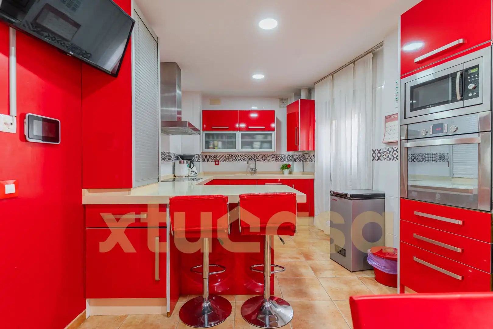Kitchen of Detached homes for sale in San Fernando  with Air Conditioner, Terrace and Oven