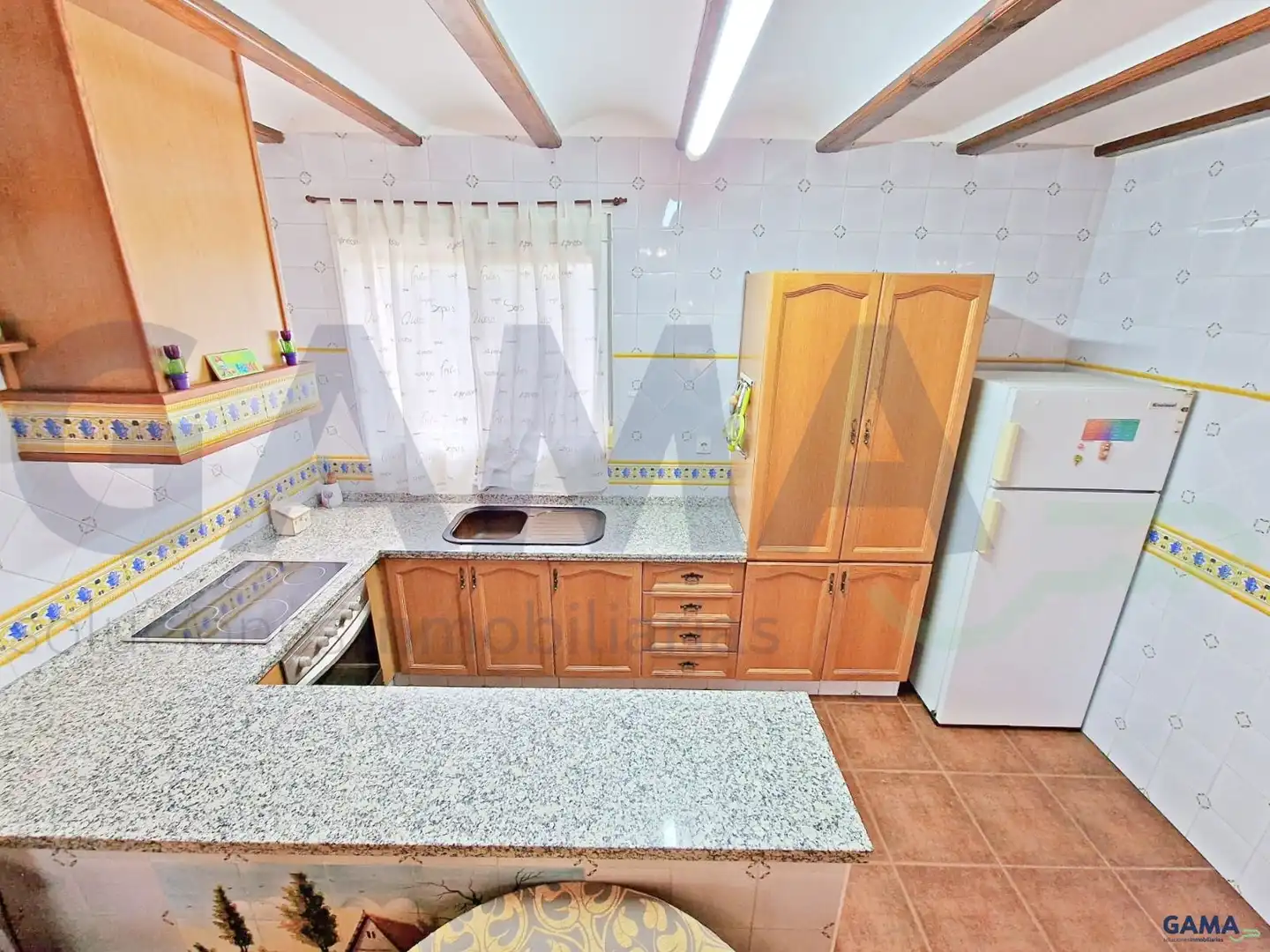 Cocina de Casa o chalet en venta en La Pobla Llarga con Aire acondicionado y Piscina