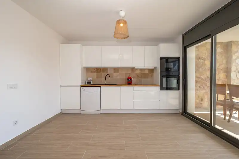 Kitchen of Attic for sale in Empuriabrava  with Air Conditioner, Heating and Private garden