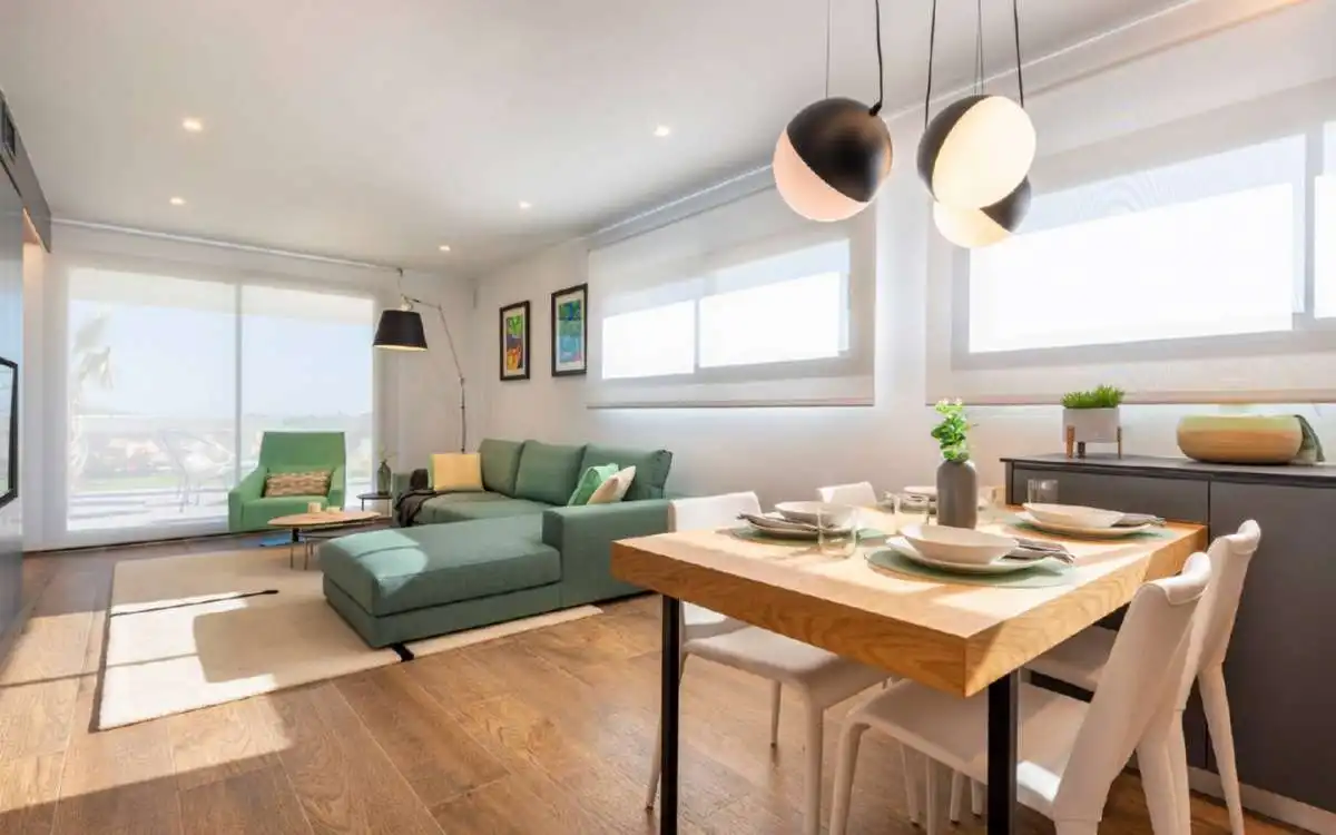 Wohnzimmer von Maisonette zum Verkauf in Benitachell / El Poble Nou de Benitatxell mit Terrasse und Gemeinschaftspool