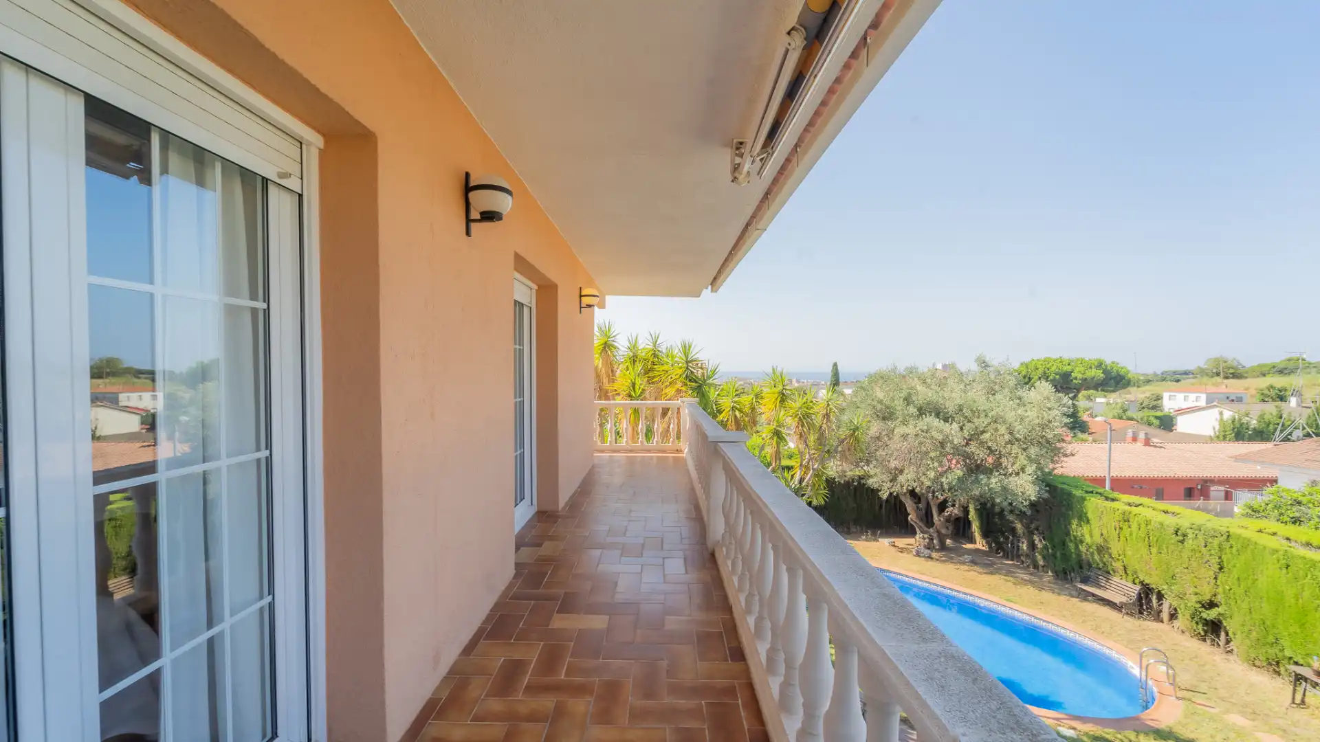 Balcony of Houses for sale in Pineda de Mar  with Heating, Private garden and Terrace