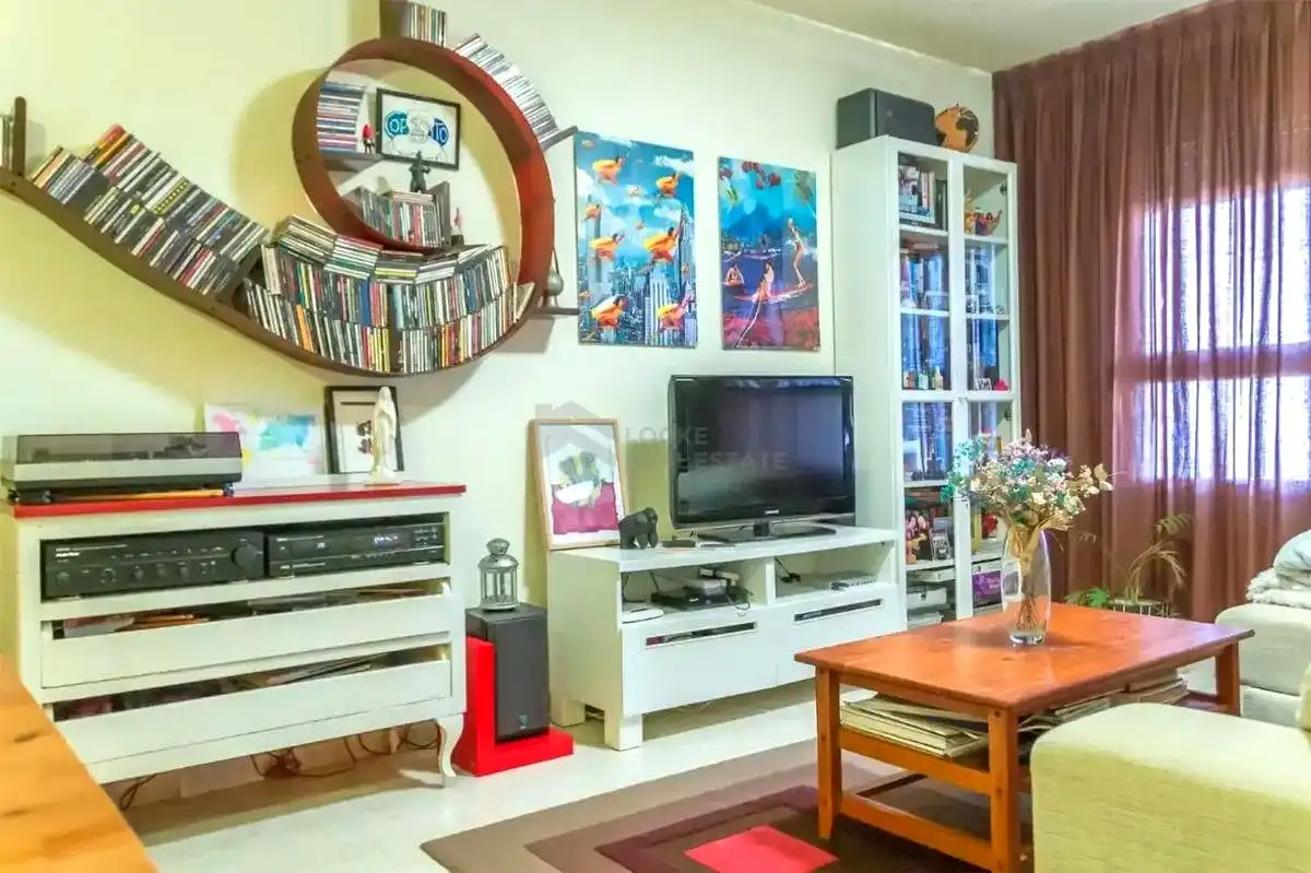 Sala d'estar de Pis en venda en Castellón de la Plana / Castelló de la Plana amb Aire condicionat, Traster i Moblat