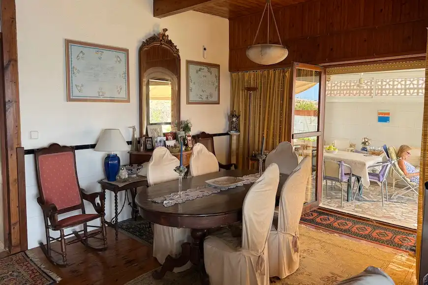 Comedor de Casa o chalet en venta en Cartagena con Jardín privado, Parquet y Terraza