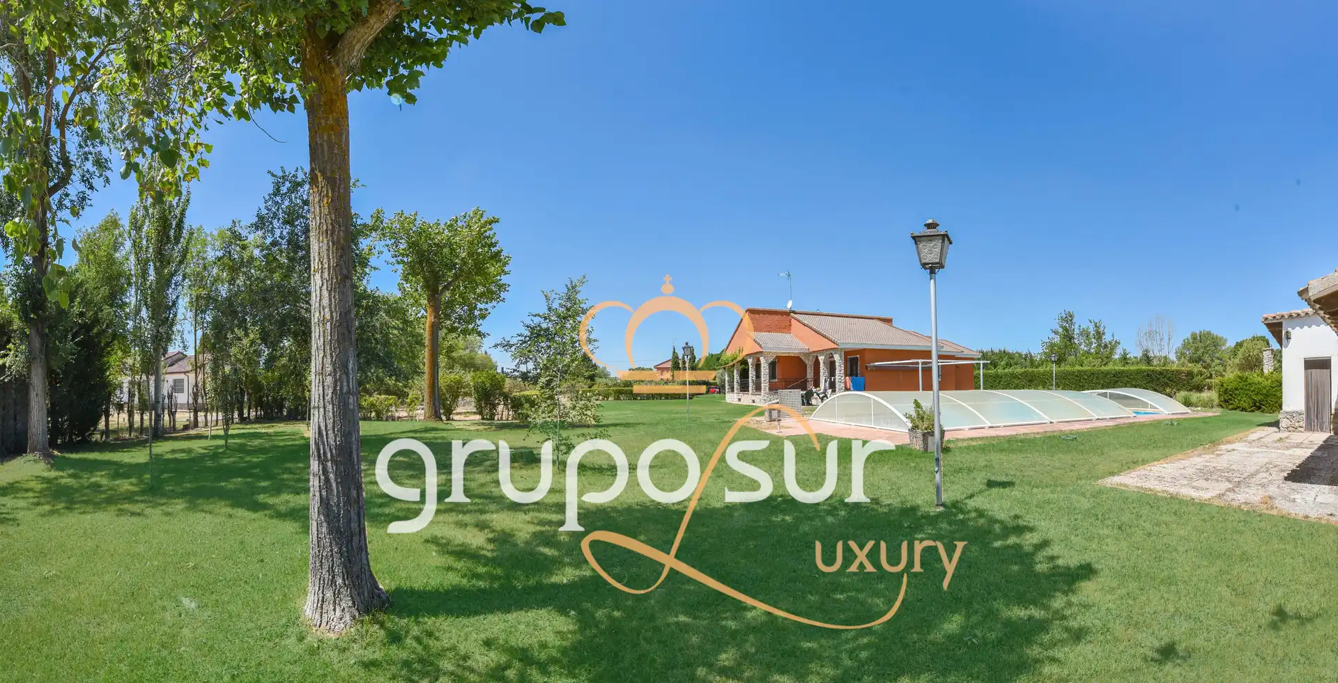 Jardín de Casa o chalet en venta en Trigueros del Valle con Calefacción, Jardín privado y Terraza