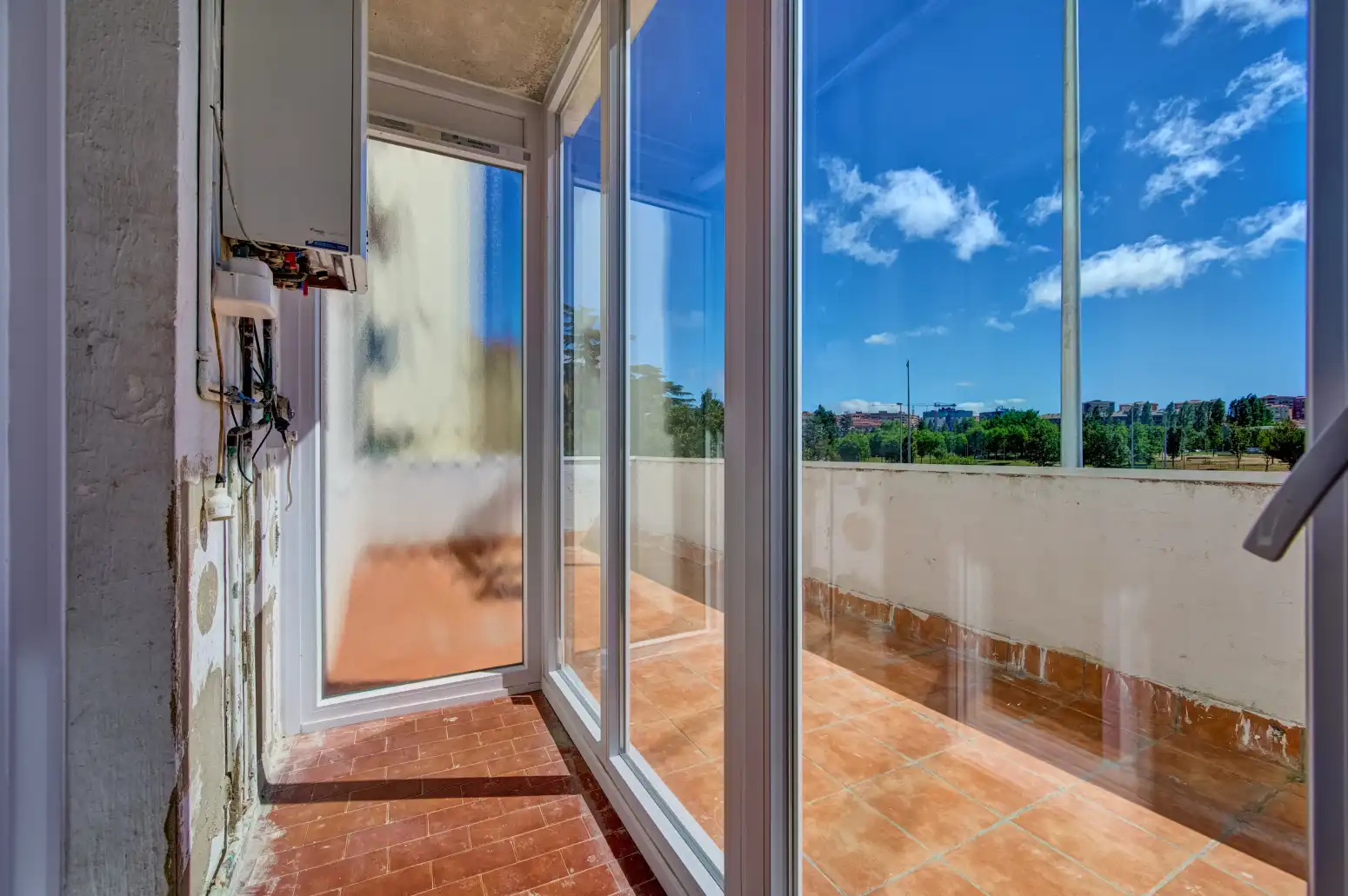 Terraza de Piso en venta en  Pamplona / Iruña con Calefacción, Terraza y Balcón