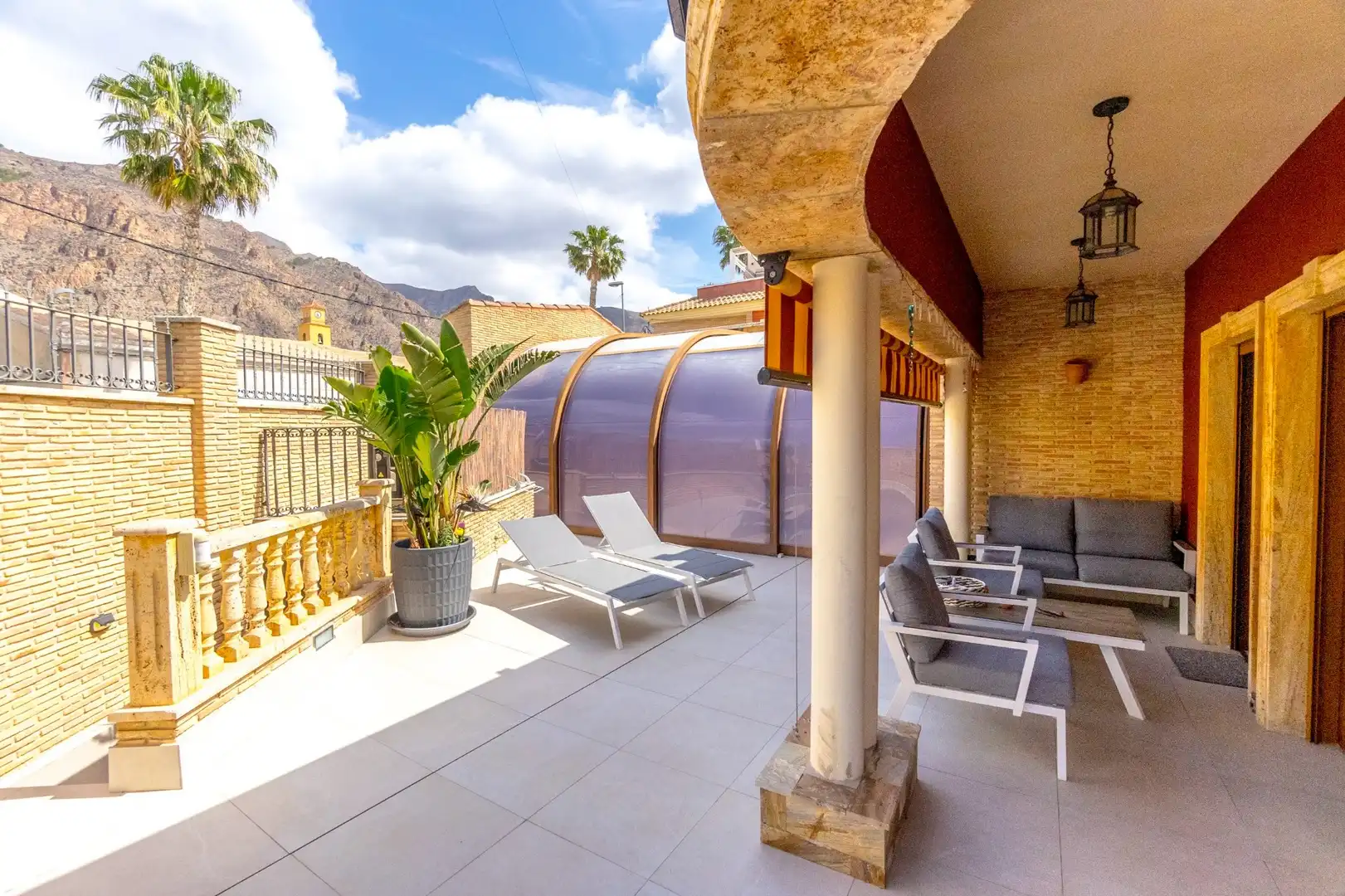 Terraza de Casa o chalet en venta en Orihuela con Aire acondicionado, Jardín privado y Terraza