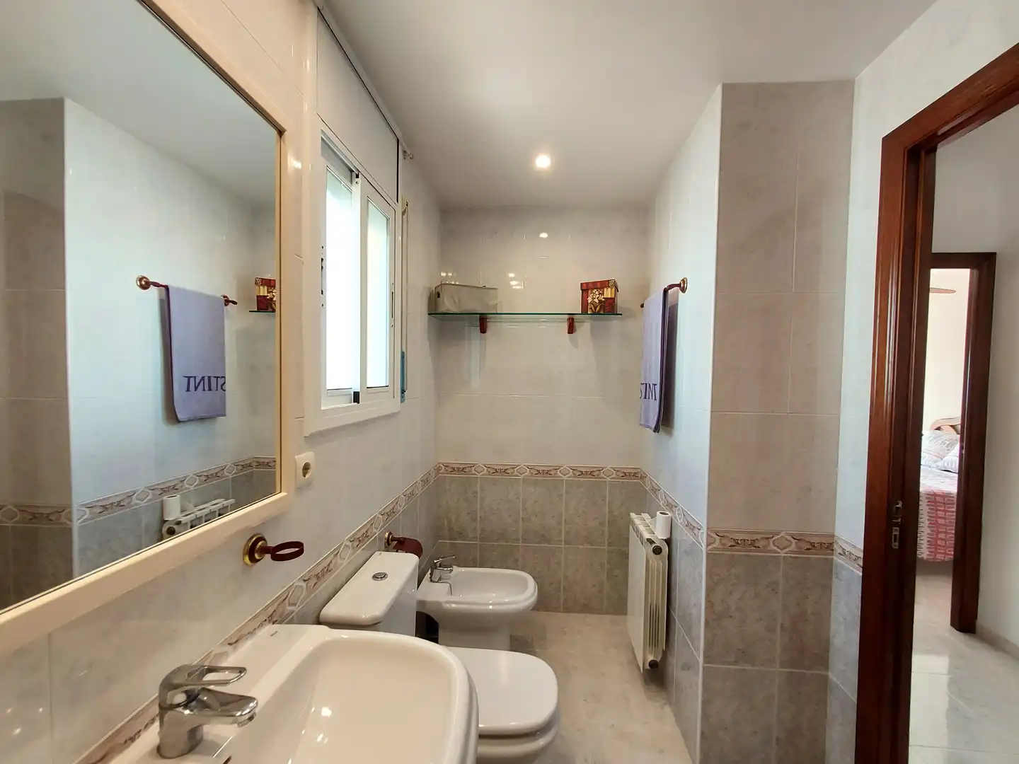 Baño de Casa adosada en venta en El Vendrell con Jardín privado, Terraza y Piscina