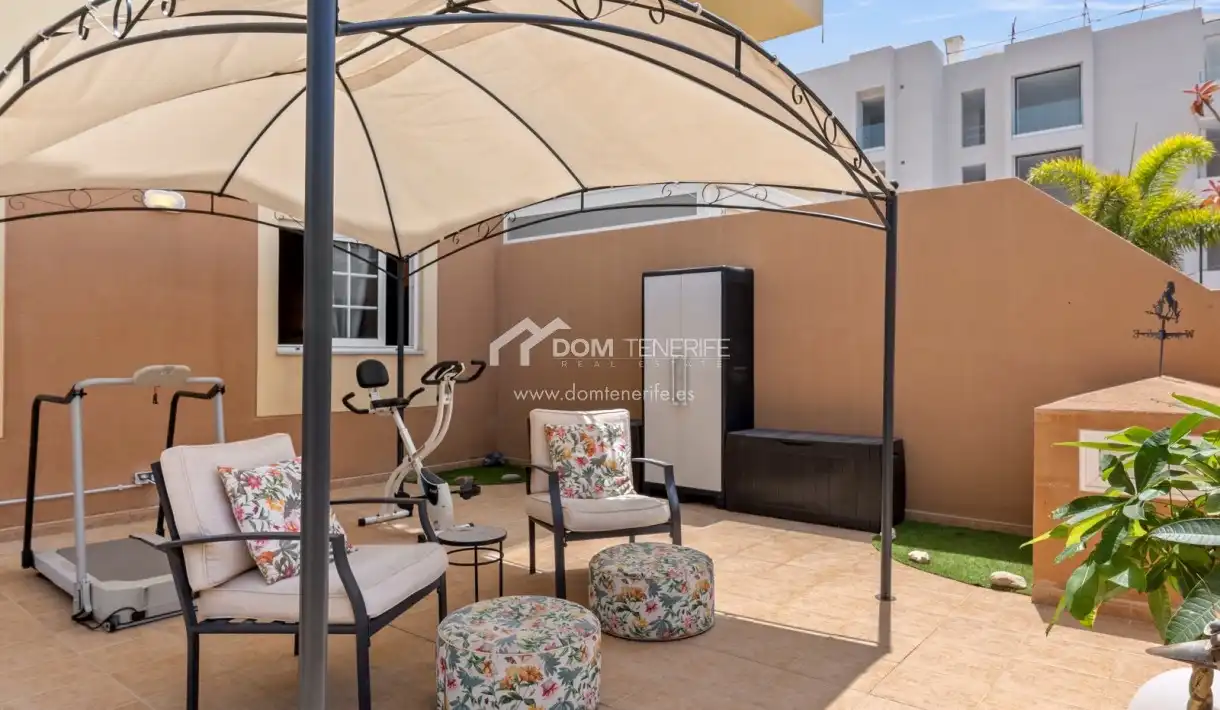 Terrace of Flat for sale in Arona  with Terrace, Swimming Pool and Furnished