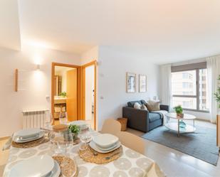 Living room of Apartment to rent in  Madrid Capital  with Air Conditioner, Heating and Furnished