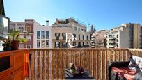 Terrace of Flat for sale in  Barcelona Capital  with Air Conditioner, Heating and Balcony