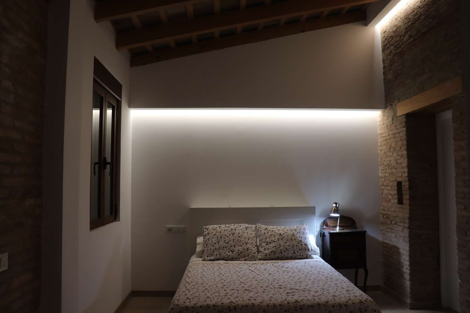 Bedroom of Flat to share in Alboraya  with Air Conditioner and Terrace