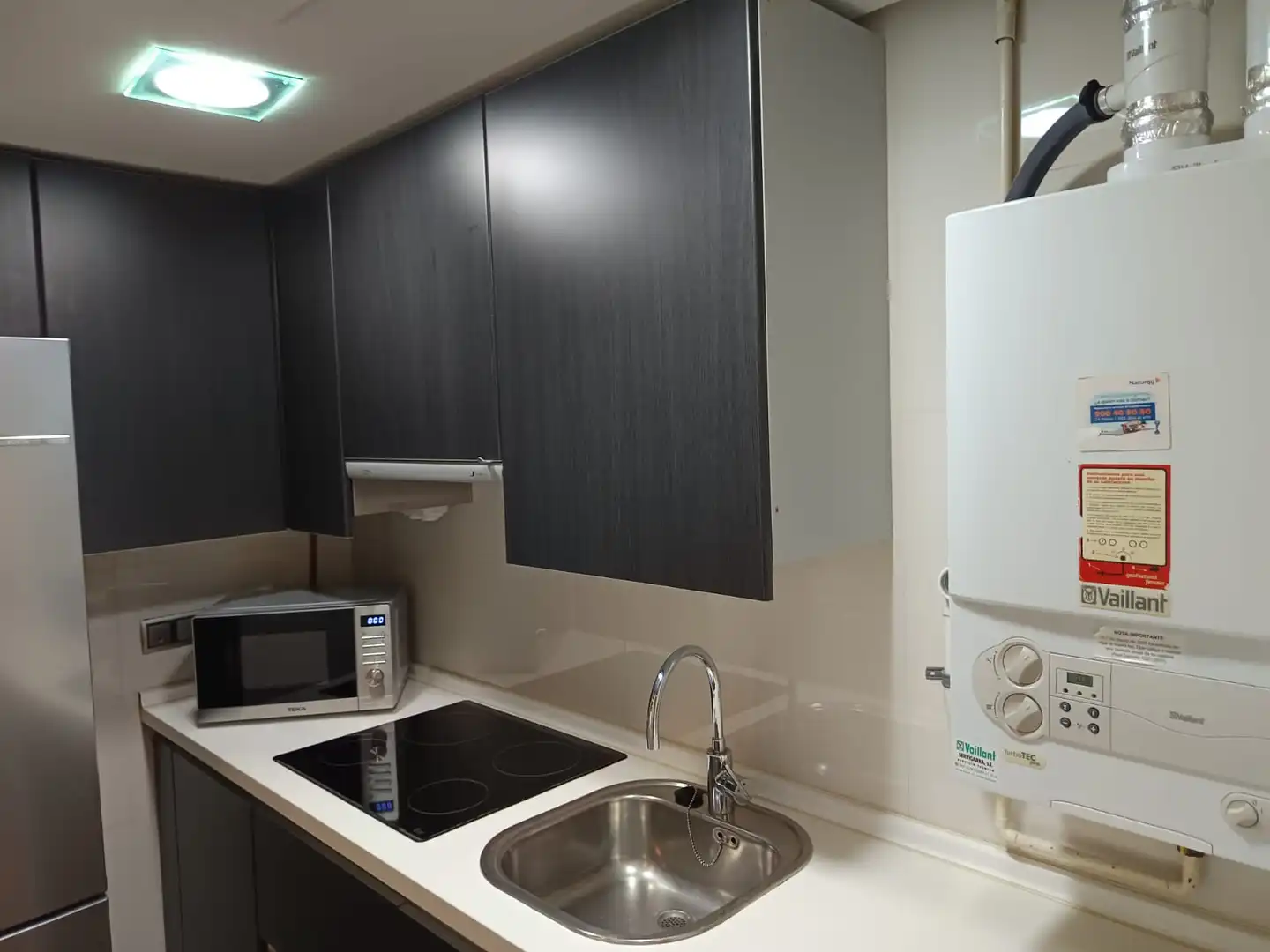 Cocina de Piso de alquiler en Albacete con Aire acondicionado, Calefacción y Parquet