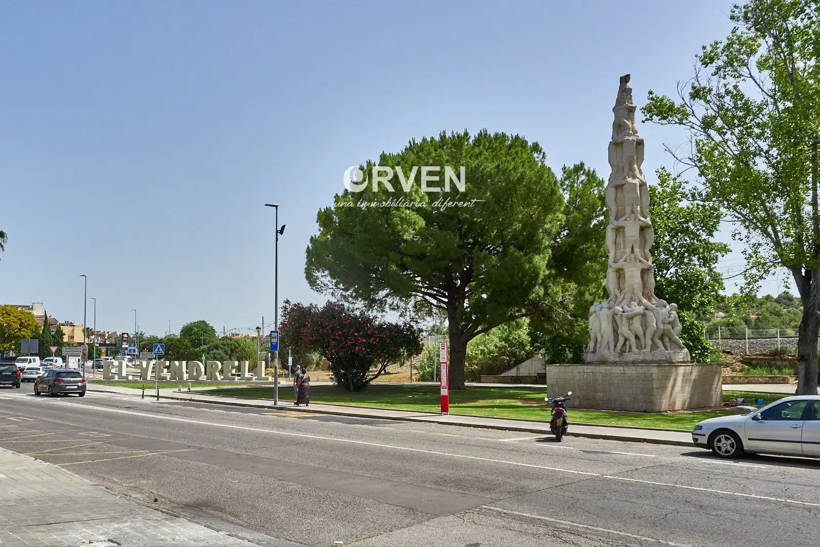 Vista exterior de Piso en venta en El Vendrell con Calefacción, Terraza y Amueblado