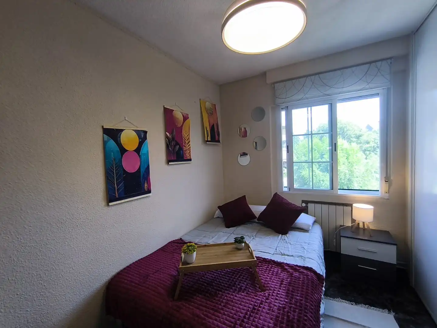 Bedroom of Flat for share in Collado Villalba  with Heating, Terrace and Furnished
